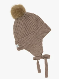 Uldtøj|Vintertøj|Enfant EN FANT Hue Uldblanding Baby med Kunstpels, Fungi