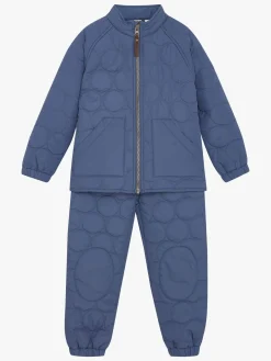 Vintertøj|Overtøj|Enfant EN FANT Termosæt Soft, Vintage Indigo