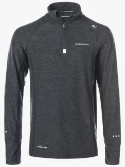 Sportstøj|Endurance Lyle Melange Performance Trøje, Black