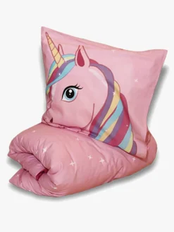 Børn BrandMac Sengetøj-Enhjørning Sengesæt 150x210, Pink