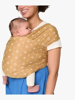 Ergobaby Bæreseler, Strækvikler & Bærestole-Aura Wrap Knit Strækvikle, Camel Harvest