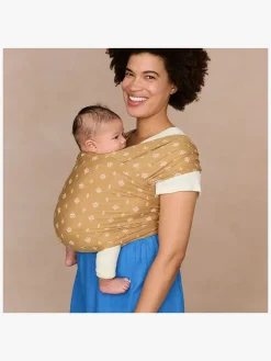 Ergobaby Bæreseler, Strækvikler & Bærestole-Aura Wrap Knit Strækvikle, Camel Harvest