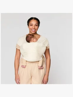 Bæreseler, Strækvikler & Bærestole|Ergobaby Aura Wrap Mesh Strækvikle, Cream Beige