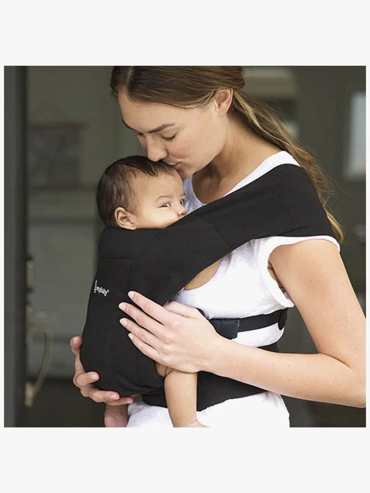 Ergobaby Bæreseler, Strækvikler & Bærestole-Embrace Bæresele, Pure Black