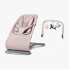 Skråstole & Babygynger|Ergobaby Evolve 3-in-1 Skråstol inkl. legetøjsbøjle, Blush Pink