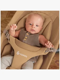 Skråstole & Babygynger|Ergobaby Evolve 3-in-1 Skråstol, Camel Brown Brun