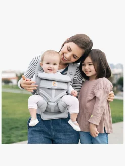 Bæreseler, Strækvikler & Bærestole|Ergobaby Omni 360 Cool Air Bæresele, Grå Grå