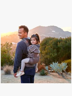 Bæreseler, Strækvikler & Bærestole|Ergobaby Omni Breeze Bæresele, Graphite Grey Grå