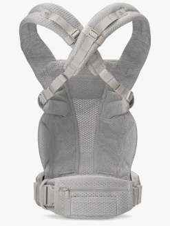Bæreseler, Strækvikler & Bærestole|Ergobaby Omni Deluxe Bæresele Mesh, Pearl Grey Grå