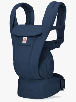 Bæreseler, Strækvikler & Bærestole|Ergobaby Omni Deluxe Bæresele Cotton, Midnight Blue Blå