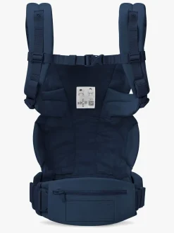 Bæreseler, Strækvikler & Bærestole|Ergobaby Omni Deluxe Bæresele Cotton, Midnight Blue Blå