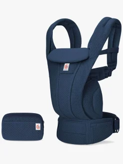 Bæreseler, Strækvikler & Bærestole|Ergobaby Omni Deluxe Bæresele Mesh, Midnight Blue Blå