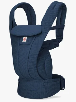 Bæreseler, Strækvikler & Bærestole|Ergobaby Omni Deluxe Bæresele Mesh, Midnight Blue Blå