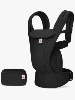 Bæreseler, Strækvikler & Bærestole|Ergobaby Omni Deluxe Bæresele Mesh, Onyx Black Sort