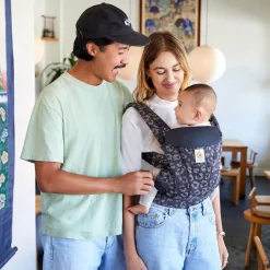 Bæreseler, Strækvikler & Bærestole|Ergobaby Omni Dream Bæresele, Black Leopard Sort