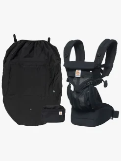 Bæreseler, Strækvikler & Bærestole|Ergobaby  Omni 360 Cool Air Bæresele inkl. Regnslag, Sort