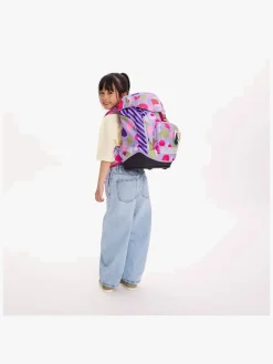 Tasker|Ergobag Prime Rygsæk 20L, Flower PowBear Lilla/Lyserød/Grøn