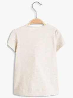 Overdele|ESPRIT T-Shirt Ice Cream, Pastel Grey