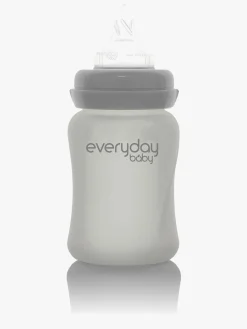 Spisetid|EverydayBaby Everyday Baby Sutteflaske Glas 150 ml, Grå Grå