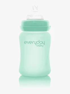 EverydayBaby Spisetid-Everyday Baby Sutteflaske Glas 150 ml, Mintgrøn