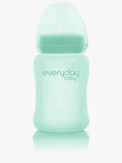 EverydayBaby Spisetid-Everyday Baby Sutteflaske Glas 150 ml, Mintgrøn