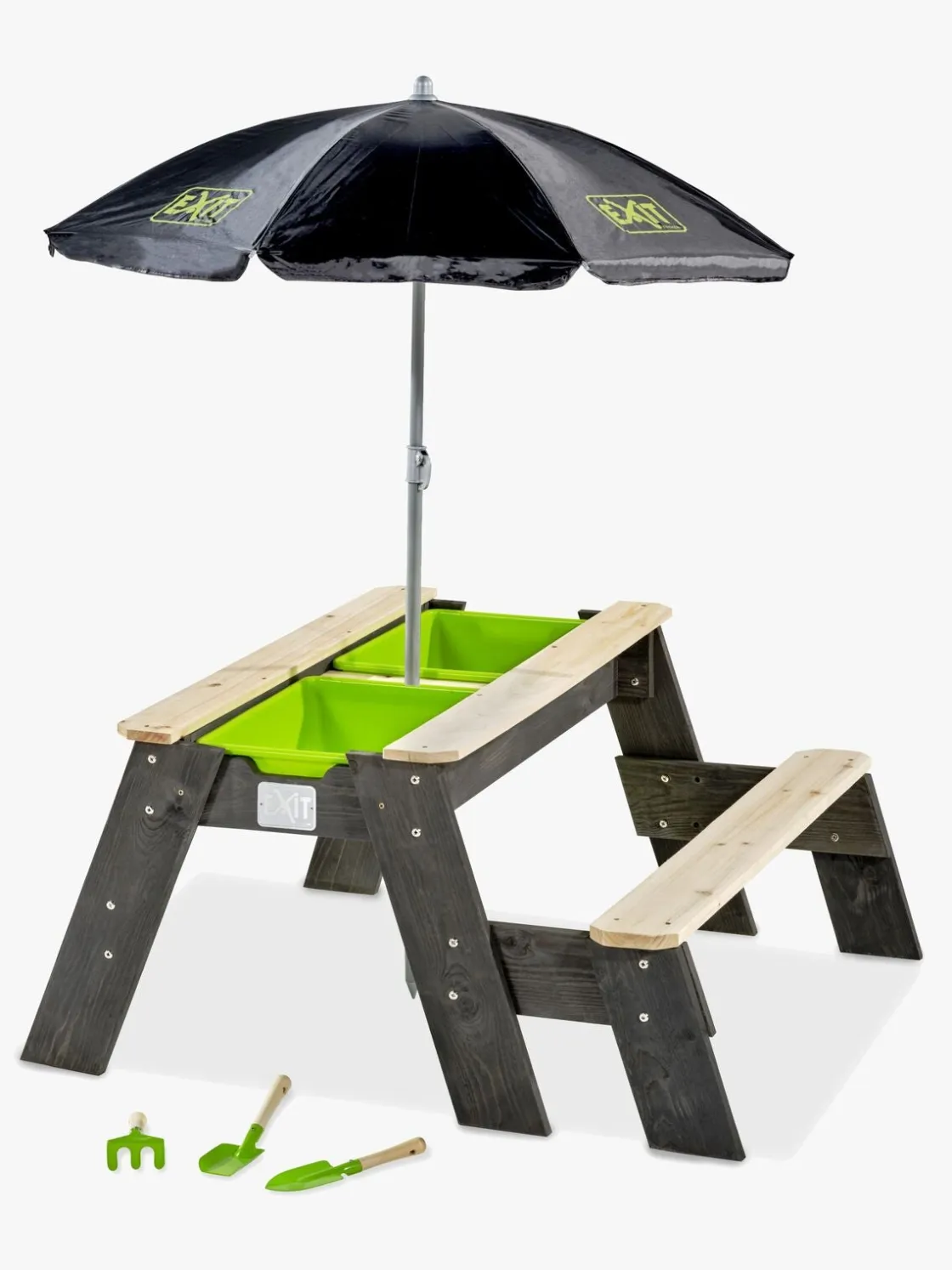 Udeleg|EXIT Aksent Sand-, Vand- & Picnicbord L 1 Siddeplads Deluxe