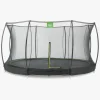 Udeleg|EXIT Silhouette InGround Trampolin med Sikkerhedsnet 427 cm