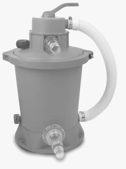 EXIT Vandleg-Stone Pool 488x122 cm, Grå