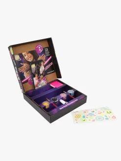 Fabelab Kreativt Legetøj-FAB LAB Glow In The Dark Glitter Tatoveringssæt