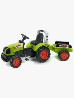 Pedal- & Gåbiler|Falk Claas Arion 430 Traktor med Trailer