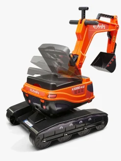 Udelegetøj|Falk Ride-on-gravemaskine Super Builder inkl. Hjelm, Orange