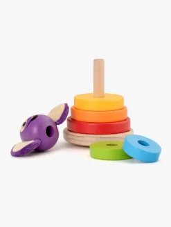 Babylegetøj|Fantorangen Fantus Stabeltårn 16 cm Flerfarvet