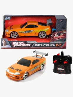 Fjernstyret|FastandFurious Fast & Furious Toyota Supra Fjernstyret Bil 1:24 Orange