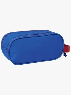 FCBarcelona Kreativt Legetøj-FC Barcelona 3D Dobbelt Penalhus, Marineblå