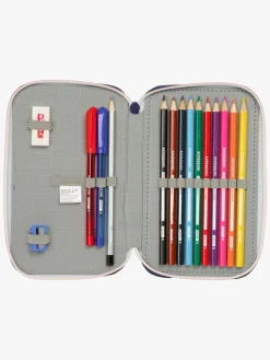 FCBarcelona Kreativt Legetøj-FC Barcelona  Fyldt Dobbelt Penalhus 29 Dele, 2ª Equipment