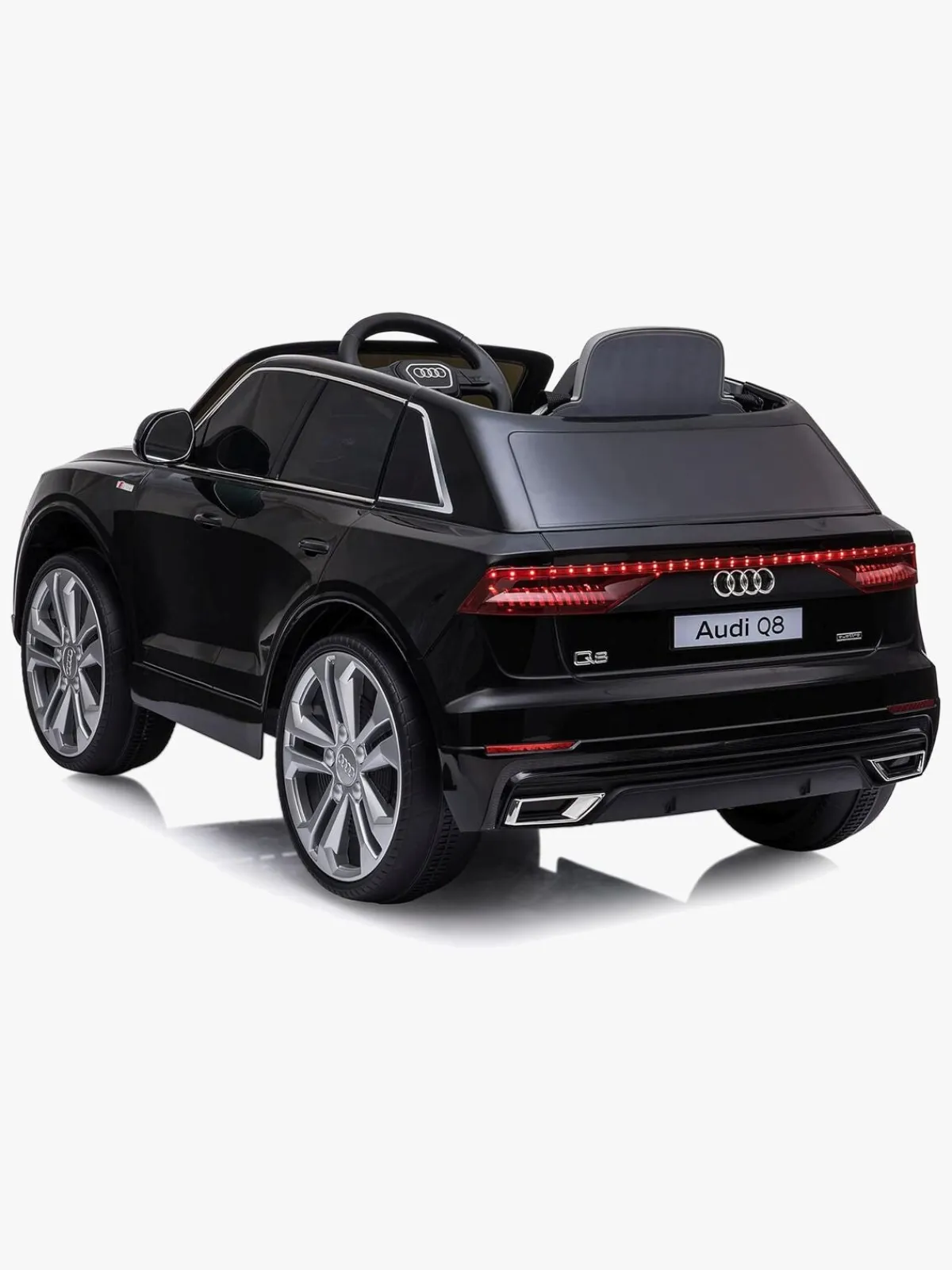 FEBER Elbiler & -Køretøjer-Audi Q8 Elbil, Sort