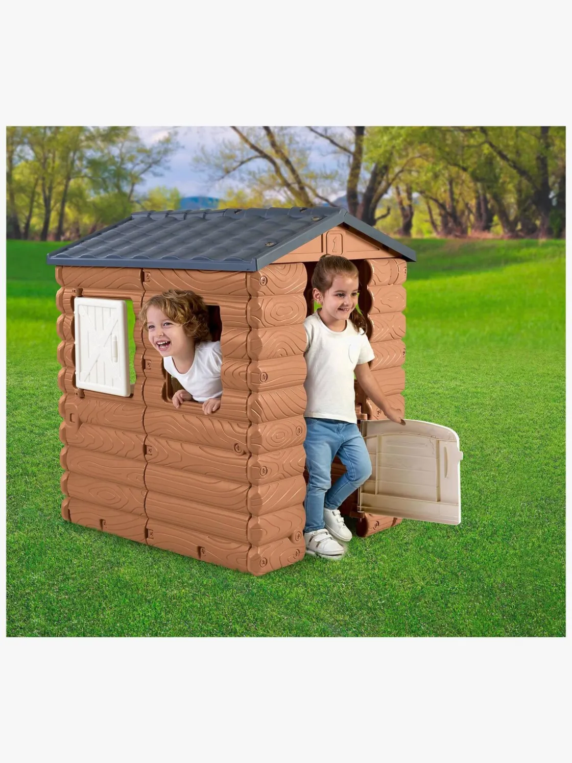 Udeleg|FEBER Camping Cottage Legehus