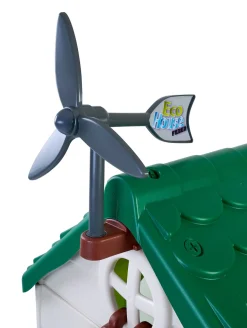 Udeleg|FEBER Eco Legehus, Grøn/Hvid