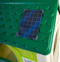 Udeleg|FEBER Eco Legehus, Grøn/Hvid