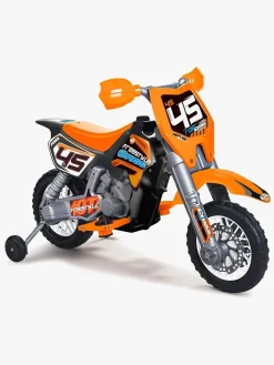Elbiler & -Køretøjer|FEBER Elmotorcykel til Motocross, Orange/Sort