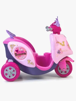 FEBER Elbiler & -Køretøjer-Prinsesse Elløbehjul, Lyserød/Lilla