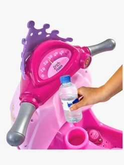 FEBER Elbiler & -Køretøjer-Prinsesse Elløbehjul, Lyserød/Lilla