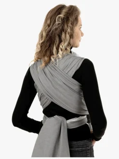 Fidella Bæreseler, Strækvikler & Bærestole-Baby Wrap Vikle Size 6 Chevron, Light Gray