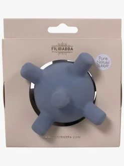 FILIBABBA Babylegetøj-Baby Sense Ball Bidelegetøj, Powder Blue