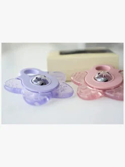 Babylegetøj|FILIBABBA Bidering Cooling Star 2-Pak, Rose Mix Lyserød