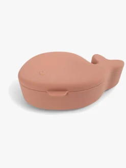 Spisetid|FILIBABBA Christian the Whale Madkasse, Pink Orange