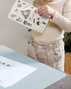 FILIBABBA Spisetid-Dækkeserviet, Pearl Blue