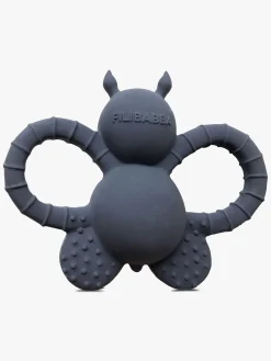 FILIBABBA Babylegetøj-Felix the Fly Bidelegetøj, Muddly Blue