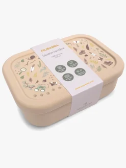 Spisetid|FILIBABBA Madkasse Silikone, Little Wonders Beige