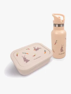 Spisetid|FILIBABBA Magic Farm Madkasse & Flaske, Beige